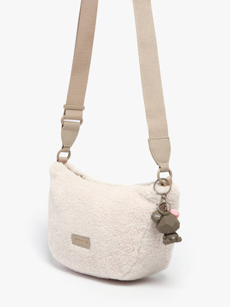 Sac Bandoulière Sherpa David jones Beige sherpa CM7774 vue secondaire 2