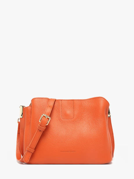 Shoulder Bag Helena Leather Francinel Orange helena 22944