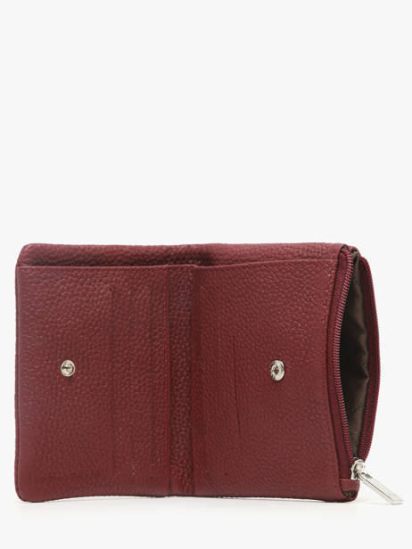 Leather Rallye Wallet Nathan baume Red original n 476N other view 1