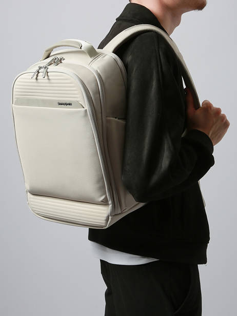 Backpack Samsonite Beige paralux bt 156433 other view 1