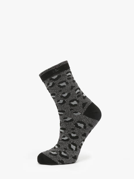 Women's Socks Jeanne & Serge Cabaia Gray socks women SER