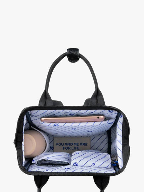 1 Compartment Backpack Cabaia Brown adventurer XS other view 3