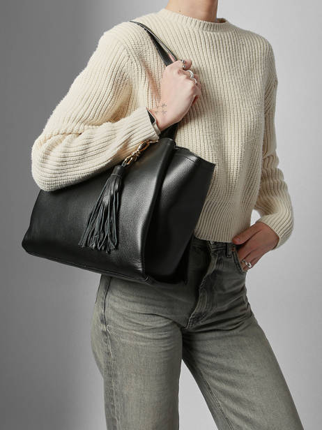 Shoulder Bag Helena Leather Francinel Black helena 22947 other view 1