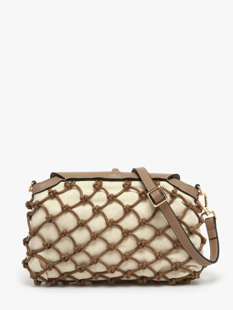 Sac Bandoulière Sahara Etrier Marron sahara ESAR206M vue secondaire 4