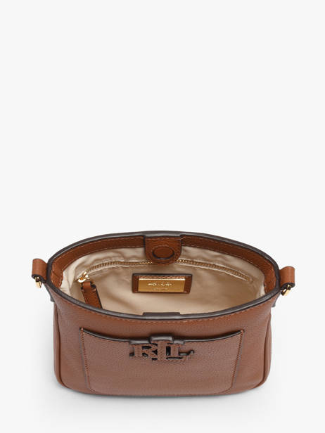 Leather Mini Cameryn Crossbody Bag Lauren ralph lauren Brown cameryn 31982184 other view 2