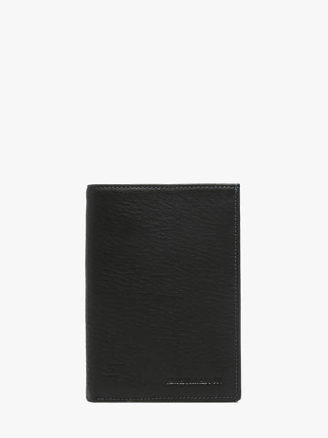Wallet Leather Arthur & aston Black ange 805
