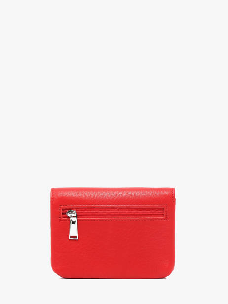 Coin Purse Leather Arthur & aston Red ange 992 other view 2
