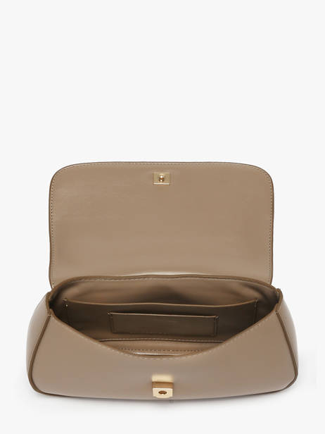 Sac Bandoulière Sueded Hardware Polyester Calvin klein jeans Beige sueded hardware 4F3408G vue secondaire 2