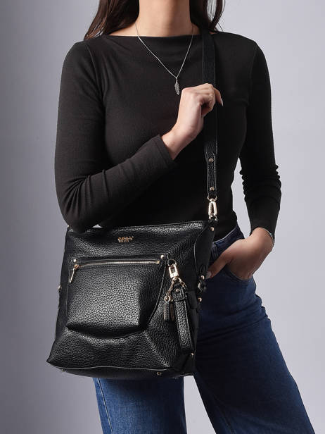 Sac Bandoulière Marsha Guess Noir marsha BG950104 vue secondaire 1