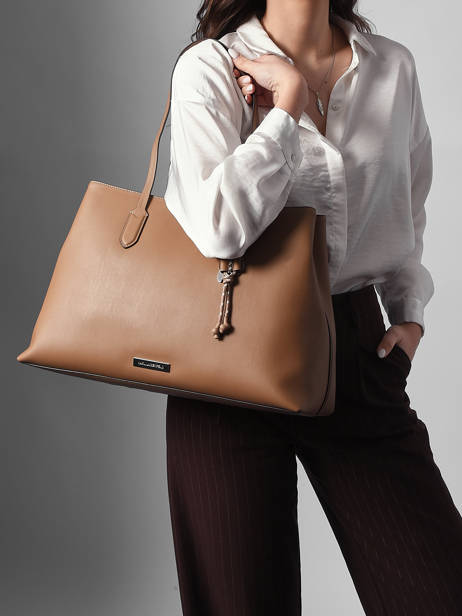 Sac Porté épaule K Ikon Polyester Karl lagerfeld Marron k ikon B1W30001 vue secondaire 1