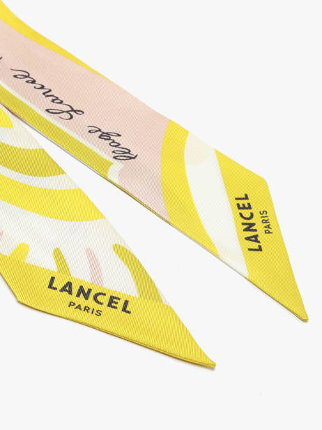 Ruban De Soie Sunrise 82x5,5cm Lancel Multicolore charms A14134 vue secondaire 1