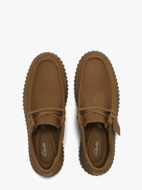 Chaussures Derbies En Cuir Clarks Marron men 26186161 vue secondaire 4