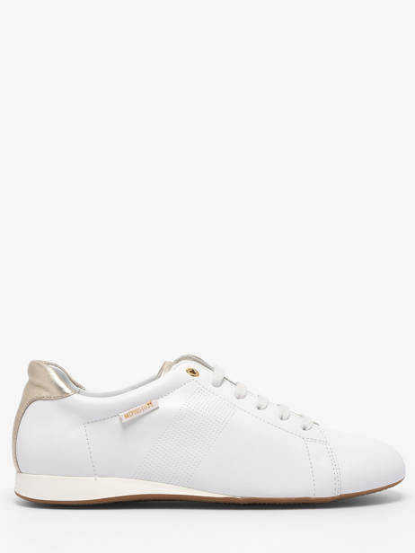 Sneakers En Cuir Mephisto Blanc women P5149766