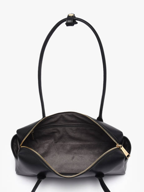 Sac Porté épaule Donna Cube Cuir Lancaster Noir donna cube 128 vue secondaire 3