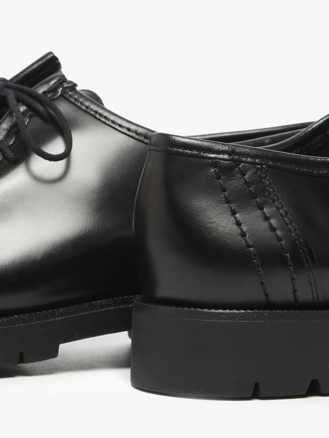 Chaussures Derbies En Cuir Kleman Noir women PADRORB2 vue secondaire 3