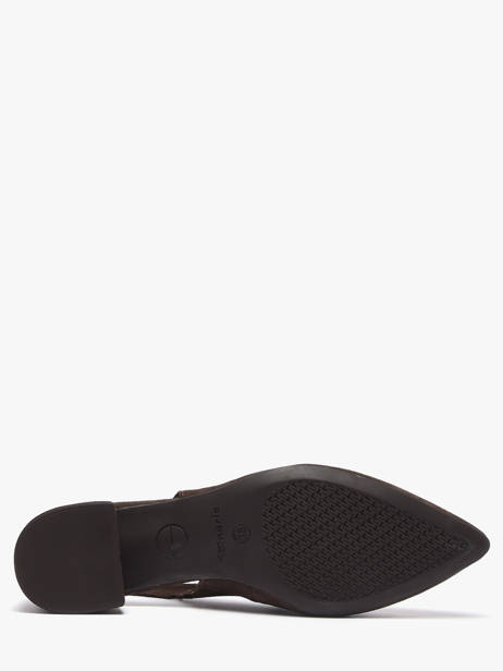 Escarpins En Cuir Tamaris Marron women 42 vue secondaire 4