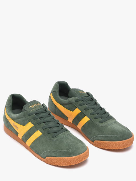 Sneakers En Cuir Gola Vert men CMA192NI vue secondaire 2