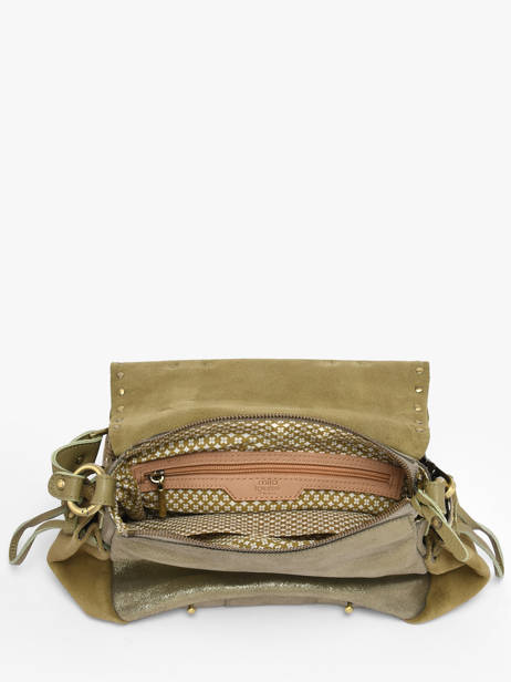 Sac Bandoulière Vintage Cuir Mila louise Beige vintage 3861XVC vue secondaire 3