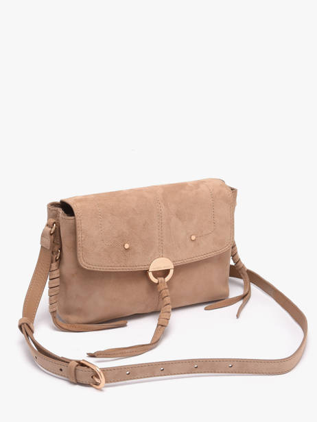 Sac Bandoulière Othilia Cuir Vanessa bruno Beige othilia 55V40907 vue secondaire 2