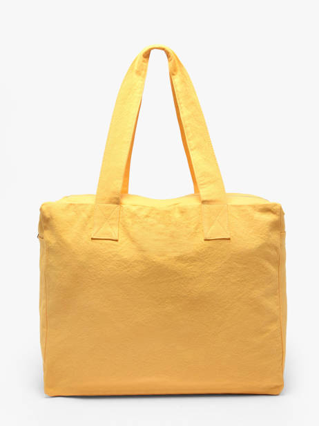 Le Sac Porté épaule A4 Célestins Coton Recyclé Rivedroite Jaune timeless CELESTIM vue secondaire 4