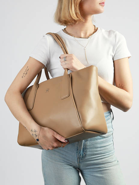 Sac Porté épaule Th Essential Polyester Tommy hilfiger Marron th essential AW18374 vue secondaire 1