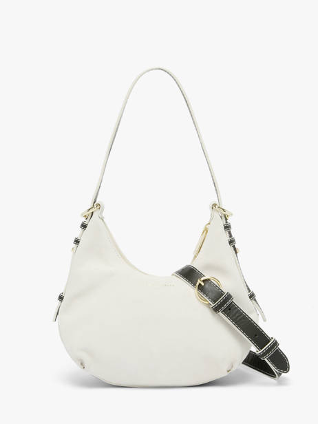 Sac Bandoulière Sam Cuir Daim Nathan baume Beige vogue 4 vue secondaire 5
