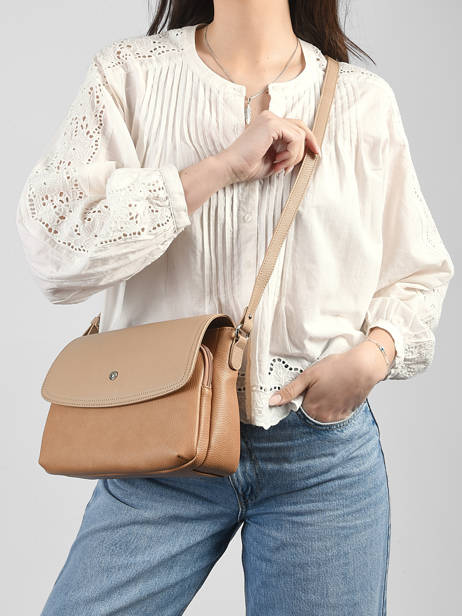 Sac Bandoulière Maya Hexagona Marron maya 2120201 vue secondaire 1