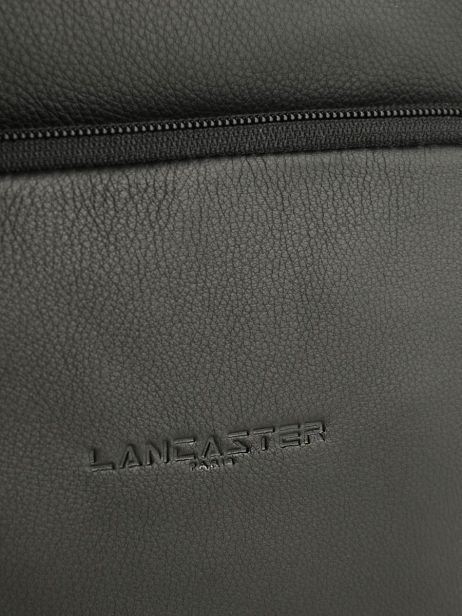 Crossbody Bag Lancaster Black soft vintage homme 320-12 other view 1