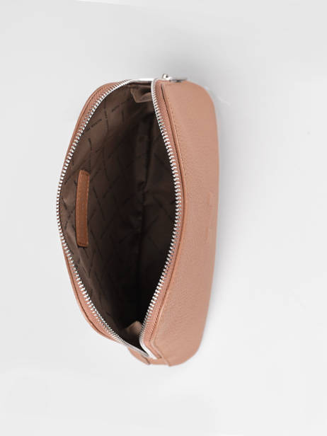 Trousse Zippée Cuir Nathan baume Marron nathan 4 vue secondaire 1