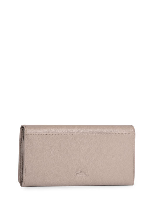 Longchamp Le foulonné Portefeuilles Gris