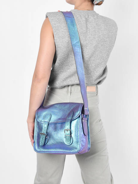 Leather La Sacoche Scarabee Crossbody Bag Paul marius Multicolor scarabee SACOSSCA other view 1