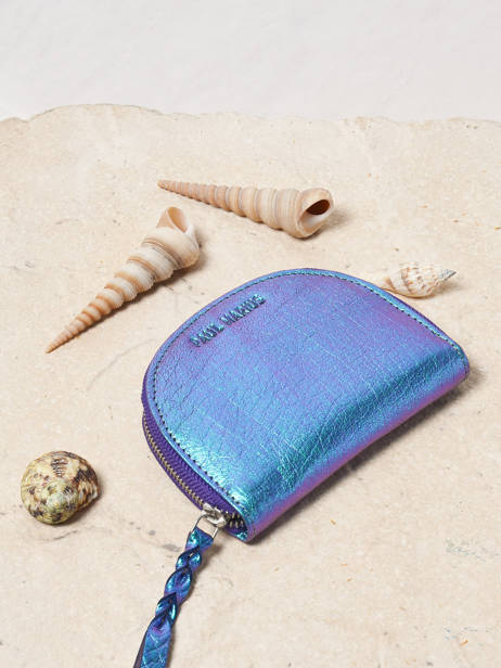 Leather Manon Scarabée Coin Purse Paul marius Multicolor scarabee MANONSCA