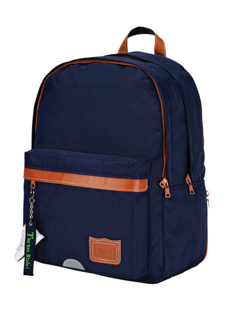 Sac à Dos 2 Compartiments Tann's Bleu les fantaisies g - 22-63111 vue secondaire 4