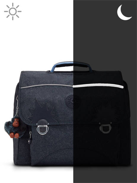Cartable 2 Compartiments Kipling Bleu back to school K00082 vue secondaire 5