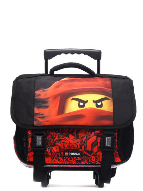 Cartable à Roulettes Lego Noir ninjago 22