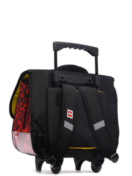 Cartable à Roulettes Lego Noir ninjago 22 vue secondaire 4