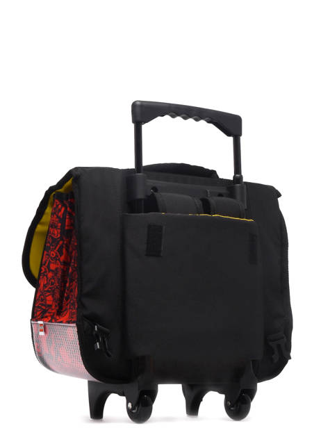 Cartable à Roulettes Lego Noir ninjago 22 vue secondaire 5