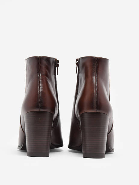 Boots In Leather Folie's Brown accessoires 302CA other view 4