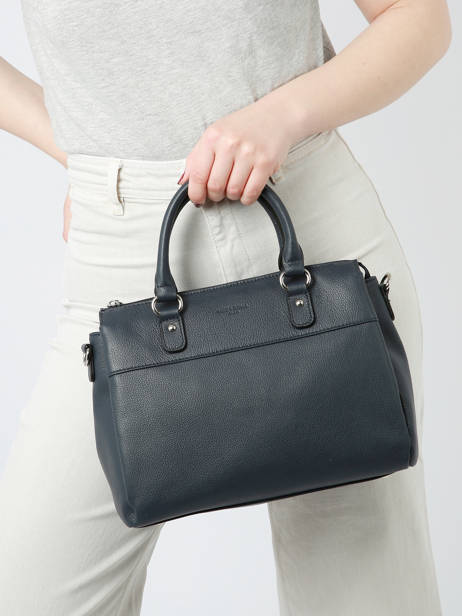 Sac Porté Main Confort Cuir Hexagona Bleu confort 469844 vue secondaire 1