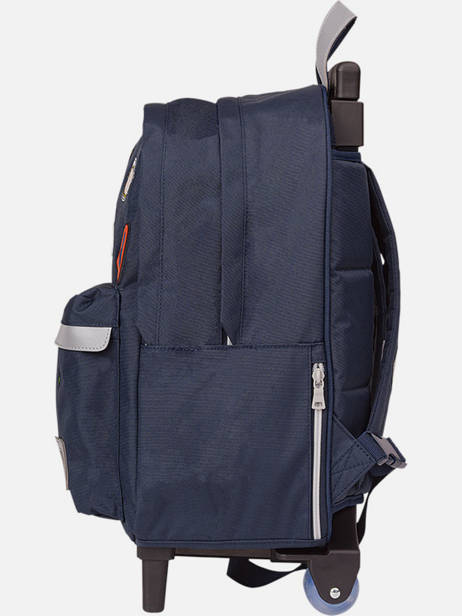 Sac A Dos à Roulettes 2 Compartiments Tann's Bleu les fantaisies g 73187 vue secondaire 2