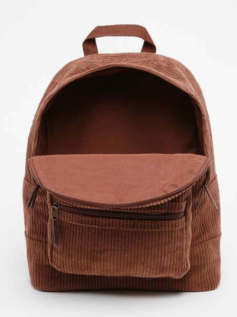 Sac à Dos 1 Compartiment Roxy Marron back to school RJBP4653 vue secondaire 2